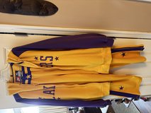 Vintage Lakers Warmup Showtime 1987-88 in Fort Jackson, South Carolina