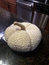 Small Sherpa Soft Pumpkin Decor in Plainfield, Illinois