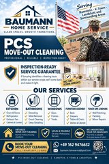 Professional PCS Move-Out Cleaning – Housing Inspection Guaranteed! in Ramstein, Germany