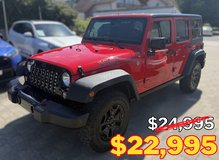 2017 JEEP WRANGLER Unlimited Willys Wheeler 4X4 in Ramstein, Germany