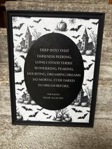 New Halloween “The Raven” Framed Artwork in Batavia, Illinois
