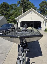 2020 Lowes 14/48 Jon boat (Mod V) with 2021Suzuki 20hp Motor and Trailer in Camp Lejeune, North Carolina