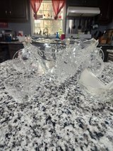 GLASS PUNCH BOWL SET in Leesville, Louisiana