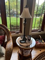 Pair of Tuscany lamps in Naperville, Illinois