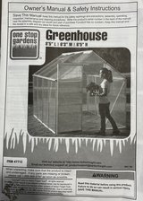 New in Box - Aluminum Frame Greenhouse 8’5” L x 6’3” W x 6’5” H in Warner Robins, Georgia