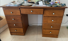 Pine Desk in Ramstein, Germany