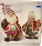 NOS - Vtg Kirkland's Christmas Holiday Decor - Mr & Mrs Claus Figures NIB in Chicago, Illinois