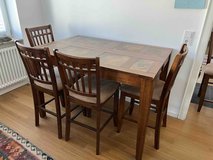 Wooden & slate tile bistro table in Stuttgart, GE