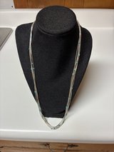 Liquid Silver 5 strand necklace in Byron, Georgia