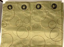 Set of 2 Grommet Top Drape Panels - 54" x 82"L ea - 108" ttl width Curtains *EUC* in Naperville, Illinois