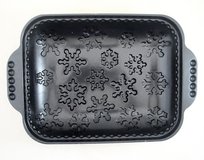 Nordic Ware Non-Stick Cast Aluminum Snowflake Cake Pan Winter Holiday 10-cup capacity in Macon, Georgia