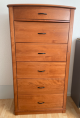 Wooden Chest of Drawers/Bureau/Dresser in Ramstein, Germany