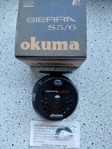 Okuma Sierra S5/6 reel in Ramstein, Germany