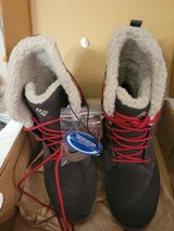 COLUMBIA WOMEN'S POWDER SUMMIT WOOL BROWN WATERPROOF BOOTS YL5385-225 Size 9.5 in Naperville, Illinois