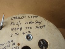 150 TO 175 FOOT ?  ROLL OFRG/6/11 75 OHM COAX CABLE in Yorkville, Illinois