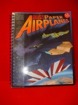 NEW LUTZ BOOK OF PAPER AIRPLANES in Oswego, Illinois