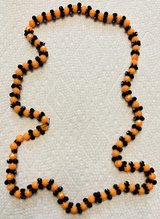 Halloween Orange and Black Beaded Necklace in Perry, Georgia
