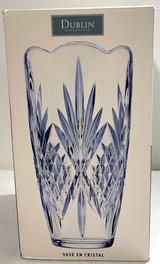 New! Godinger 12" Flower Vase - Dublin Crystal Collection in Bolingbrook, Illinois