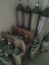 New oxygen tanks in Yucca Valley, California