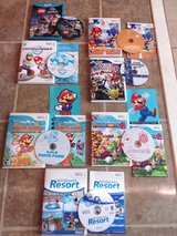 Bag of Wii games in Beaufort, South Carolina