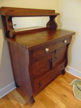 Antique Tiger Wood Hutch in Sandwich, Illinois