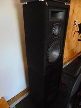 Large Speakers and Amp in Yorkville, Illinois