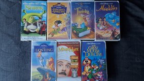 7 Disney Original VHS Movies in Wiesbaden, GE