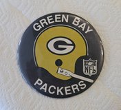 Vintage Green Bay Packers 6" Oversized Pinback Button NFL Collectible in Brookfield, Wisconsin