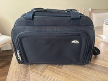 Navy Blue Samsonite Carry on travel bag in good condition in Houston, Texas