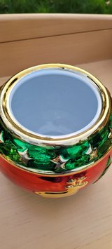 Christmas ornament ceramic cookie jar in Westmont, Illinois