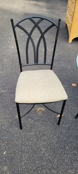 Café table and chairs w/two glass tops in Lockport, Illinois