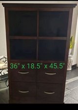 Wood bookcase in Stuttgart, GE