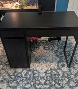 MICKE ikea desk, black in Naperville, Illinois