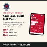 TDY Kaiserslautern KMC: Free local guide to K-Town in English: what's on, where to eat, English-... in Ramstein, Germany
