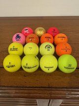 15 Colored Golf Balls in Okinawa, Japan