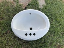 American Standard Oval Self-Rimming / Drop-In Bathroom Sink in Las Cruces, New Mexico