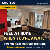 Executive TLA Ramstein | Full Comfort at Per Diem Rate | Pets Stay Free in Ramstein, Germany