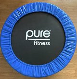 Pure Fitness 40" Exercise Mini Trampoline + Bonus Hula Hoop - *EUC* in Bolingbrook, Illinois