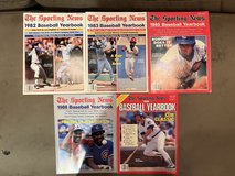 Sporting News Baseball Yearbooks - lot of 5 in Aurora, Illinois