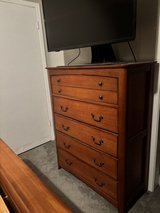 Queen Solid wood bedroom set!! in Fort Polk, Louisiana