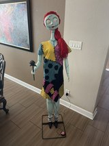 Sally Nightmare Before Christmas anamatronic in Houston, Texas