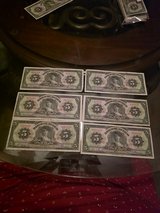 1963 Mexico 5 Pesos GYPSY Mexican banknotes Billete Cinco Sin Circular lot of 6 in Alamogordo, New Mexico