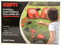 New! ESPN Football Quarterback Challenge Set - Game Training Kit in Joliet, Illinois
