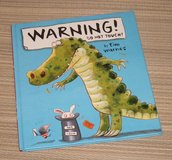 (1) Warning Do Not Touch Hard Cover Book w Dust Jacket in Morris, Illinois