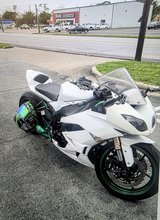 2006-07 Kawasaki Ninja ZX-6R - Stretched, Green Wheels - Project, As-Is, Must Sell in Fort Bliss, Texas