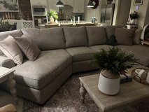 Living Spaces Large Gray Sectional in Houston, Texas