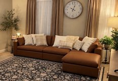 Ashley Brown L Shaped Sectional & RECLINER in Houston, Texas