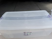 Two Large Plastic Storage Bins in Okinawa, Japan