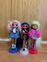 Set of 3 LOL Surprise Dolls in Good Condition in Ramstein, Germany
