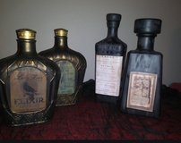 Halloween Glass bottle Decorations in Spring, Texas